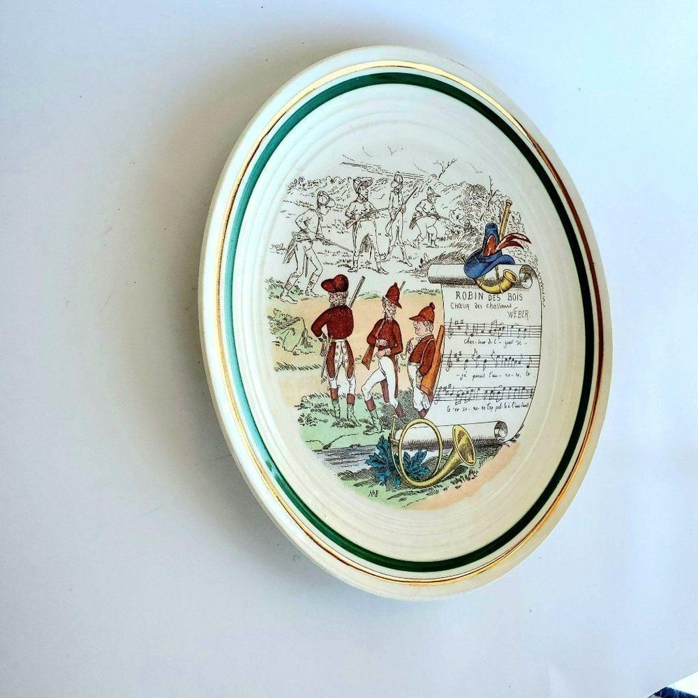 Antique Plates, 2 Parry Vielle PV French Limoges - Picture 8 of 10
